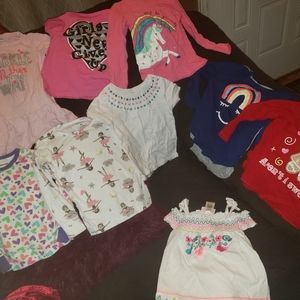 2T little girls lot